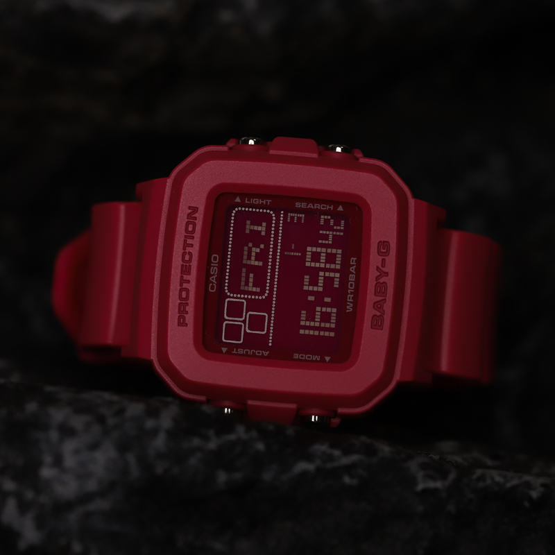 卡西欧BABY-G泡泡糖系列方形女表