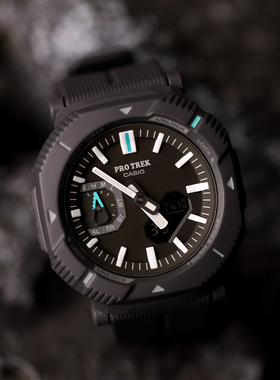 新款卡西欧手表男PROTREK户外登山运动太阳能蓝牙防水PRJ-B001-1