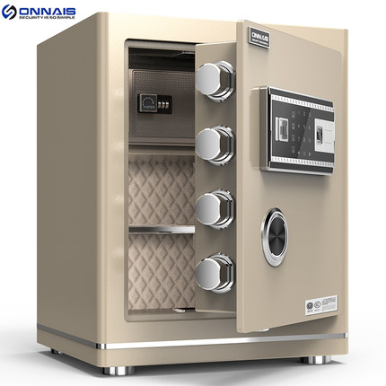 家用小型办公3c认证指纹保险箱