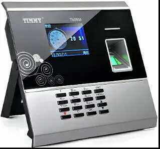 包邮 天美TM3000自助指纹考勤机 打卡机 天美考勤钟 语音播报姓名