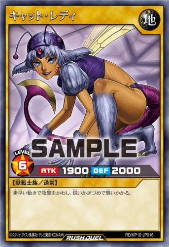 【布鲁斯卡牌】游戏王RD 猫女郎R kp10-jp016