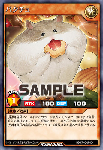 【布鲁斯卡牌】游戏王RD 大嘴鼠R kp09-jp024