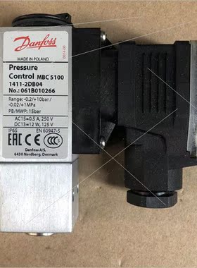 议价danfoss MBC5100 1411-2DB04 061B010266 -0.2/+10bar