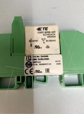 议价菲尼克斯2942658 EMG10-REL/KSR-24/21-LC继电器