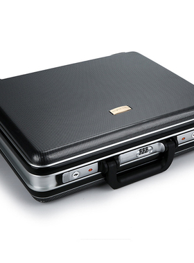 ABS铝框手提公文箱密码箱商务办公款箱工具仪器箱登机旅行登机箱