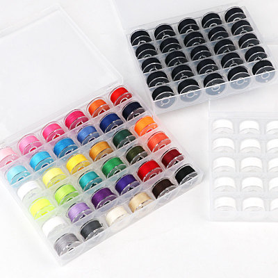 梭芯彩色盒装小卷缝纫线