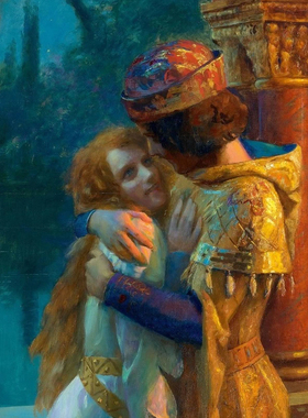 加斯顿布西耶尔gaston bussiere油画 绘画高清图网传美术素材