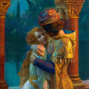 加斯顿布西耶尔gaston bussiere油画 绘画高清图网传美术素材