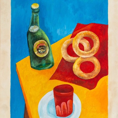 大卫·施泰伦贝格 David Shterenberg油画作品高清大图临摹素材