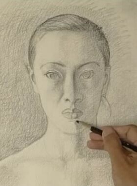 中央美院人体素描教学视频教程 朝戈绘画学画基础讲座 网盘素材