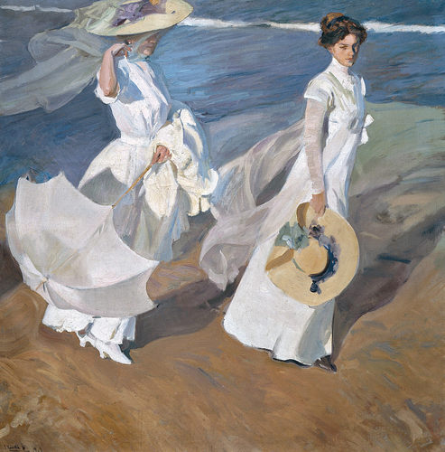 Joaquin Sorolla 华金·索罗拉油画作品高清大图装饰学画临摹素材