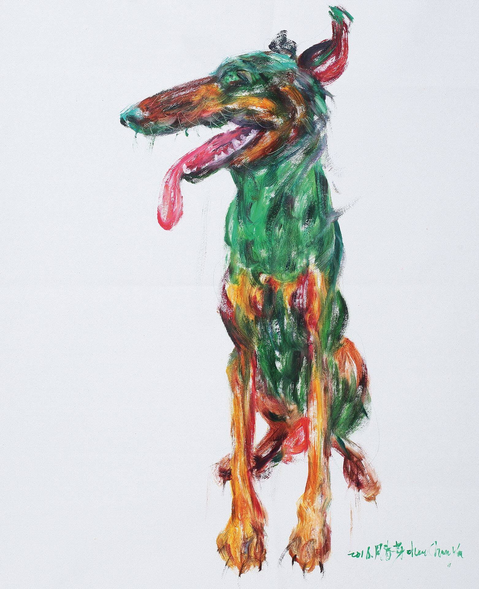 周春芽油画电子图库绘画高清大图临摹素材