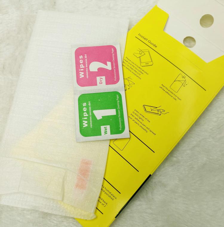 晨翰半屏透明钢化膜非全屏