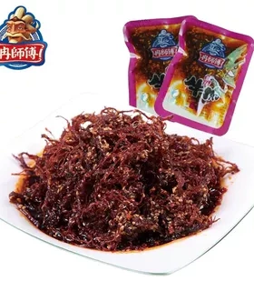 冉师傅牛肉干 小袋散装灯影 250g重庆特产甜辣灯影牛肉丝零食小吃