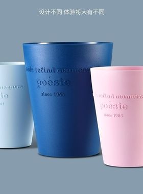 日本进口垃圾桶蓝色厨房家用客厅创意卫生间高档简约北欧ins轻奢