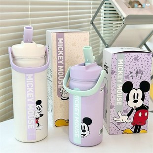 格沵GERM迪士尼轻氧系列保温杯大容量运动便携吸管水壶