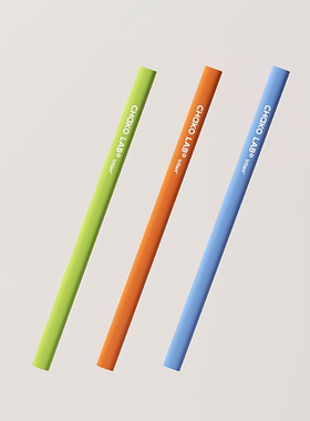 chakolab/Sliderstraw咖啡杯吸管配件可拆卸材质耐高温送便携盒