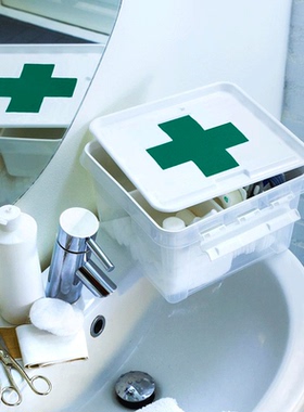 正品进口瑞典SmartStore分类整理箱针线缝纫盒医药箱擦鞋箱工具箱