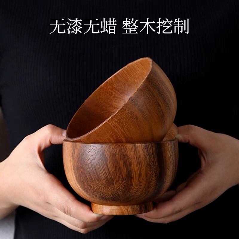饭碗儿童木碗lcliving相思木