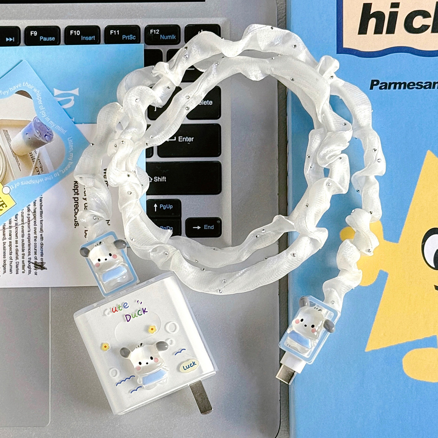 适用 数据线保护套华为66/88w/100w充电器头防折断mate70pro荣耀