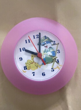蓝猫PVC挂钟台钟卡通小奖品