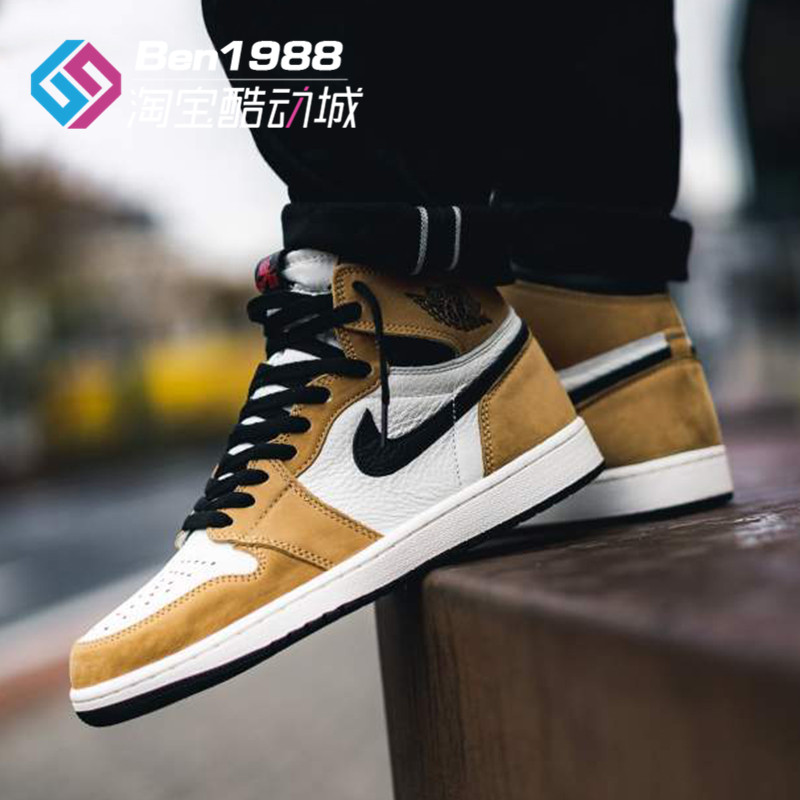 AIR JORDAN 1 OG AJ1Äê¶ÈÐÂÐã°×ר½ÅÖº»Æ÷䯤ÇÇ1ÀºÇòЬ555088-700