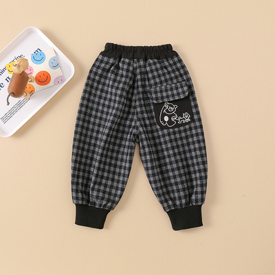 男童裤子春秋款2025新款