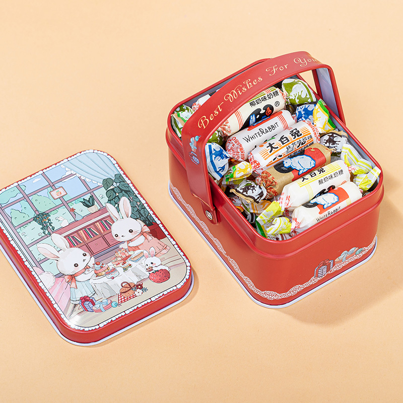 混合口味大白兔奶糖礼盒新年元旦礼物网红年货节糖果零食送女朋友