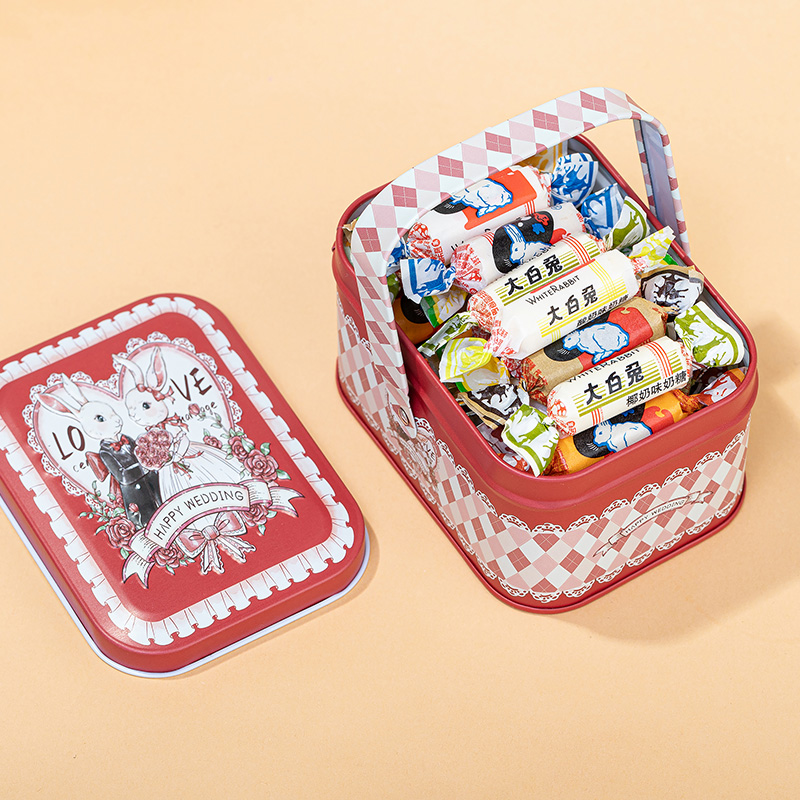 混合口味大白兔奶糖礼盒新年元旦礼物网红年货节糖果零食送女朋友