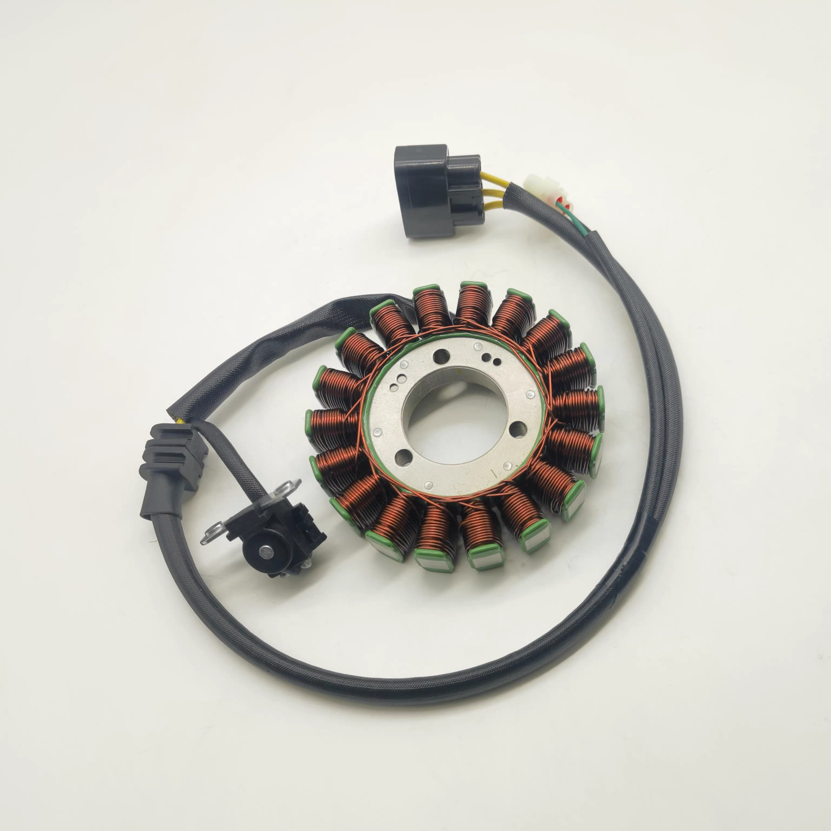 适用春风摩托车CF450SR/CLC/SRS磁电机线圈发电机定子转子总成