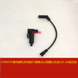 CFMOTO春风摩托车电喷ST狒狒点火线圈分总成125-3A高压包高压帽线