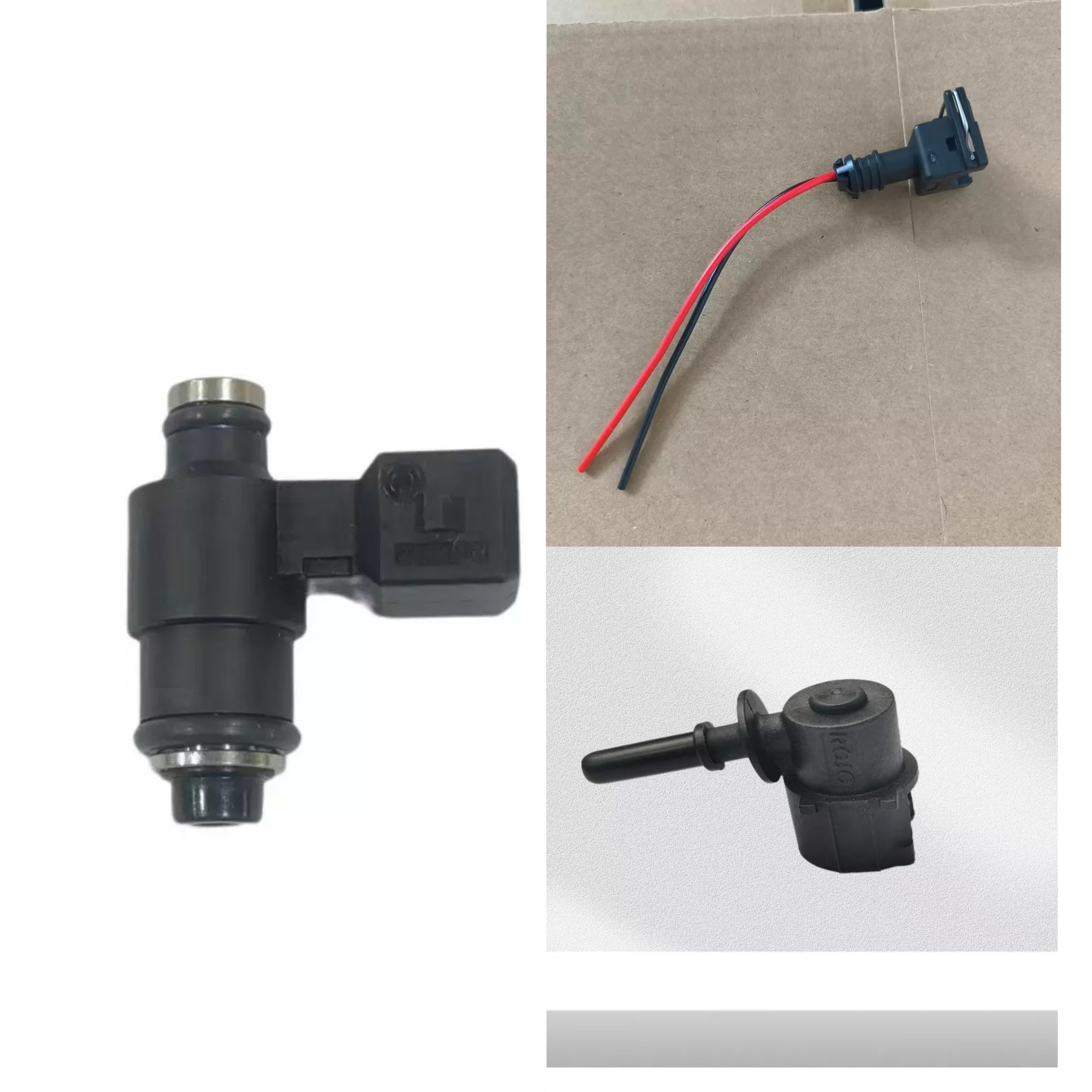 华洋A300电喷油器嘴帽插头维修件KAYO四轮ATV沙滩摩托车