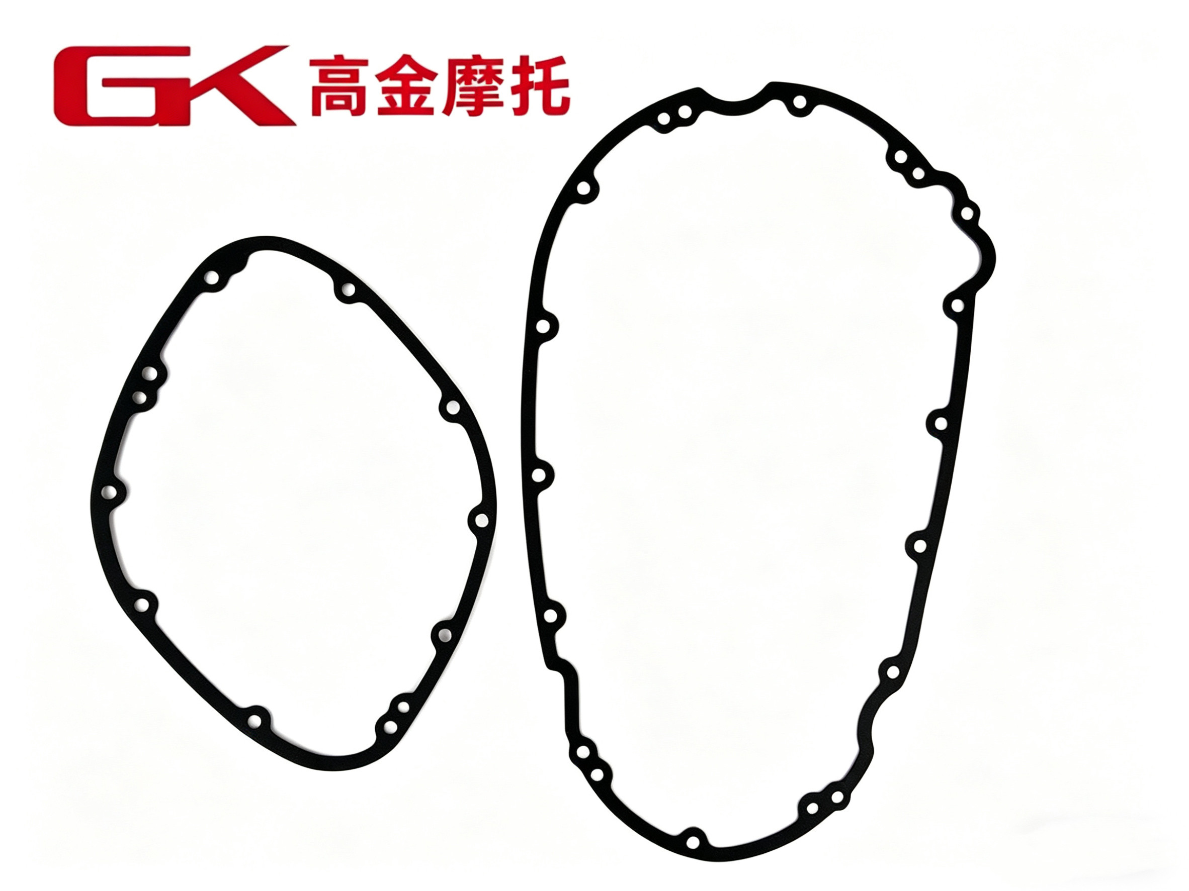 高金GK1200全车垫左右曲轴箱盖纸垫 发动机边盖垫摩托车