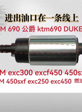 适用KTM杜克250 FE350 390 450 DUKE690摩托车燃油泵滤网汽油泵芯