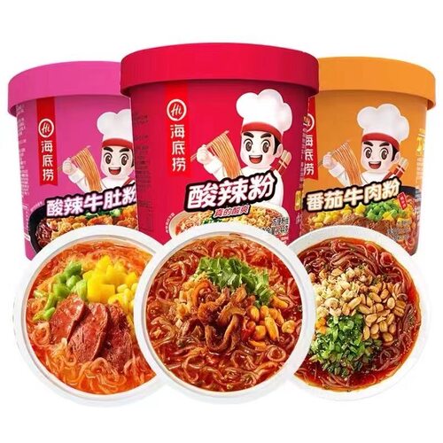 海底捞酸辣桶装番茄牛肉粉