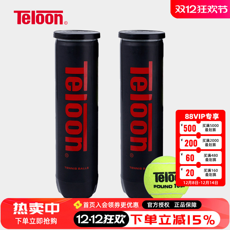 天龙p4网球耐打比赛用球pound