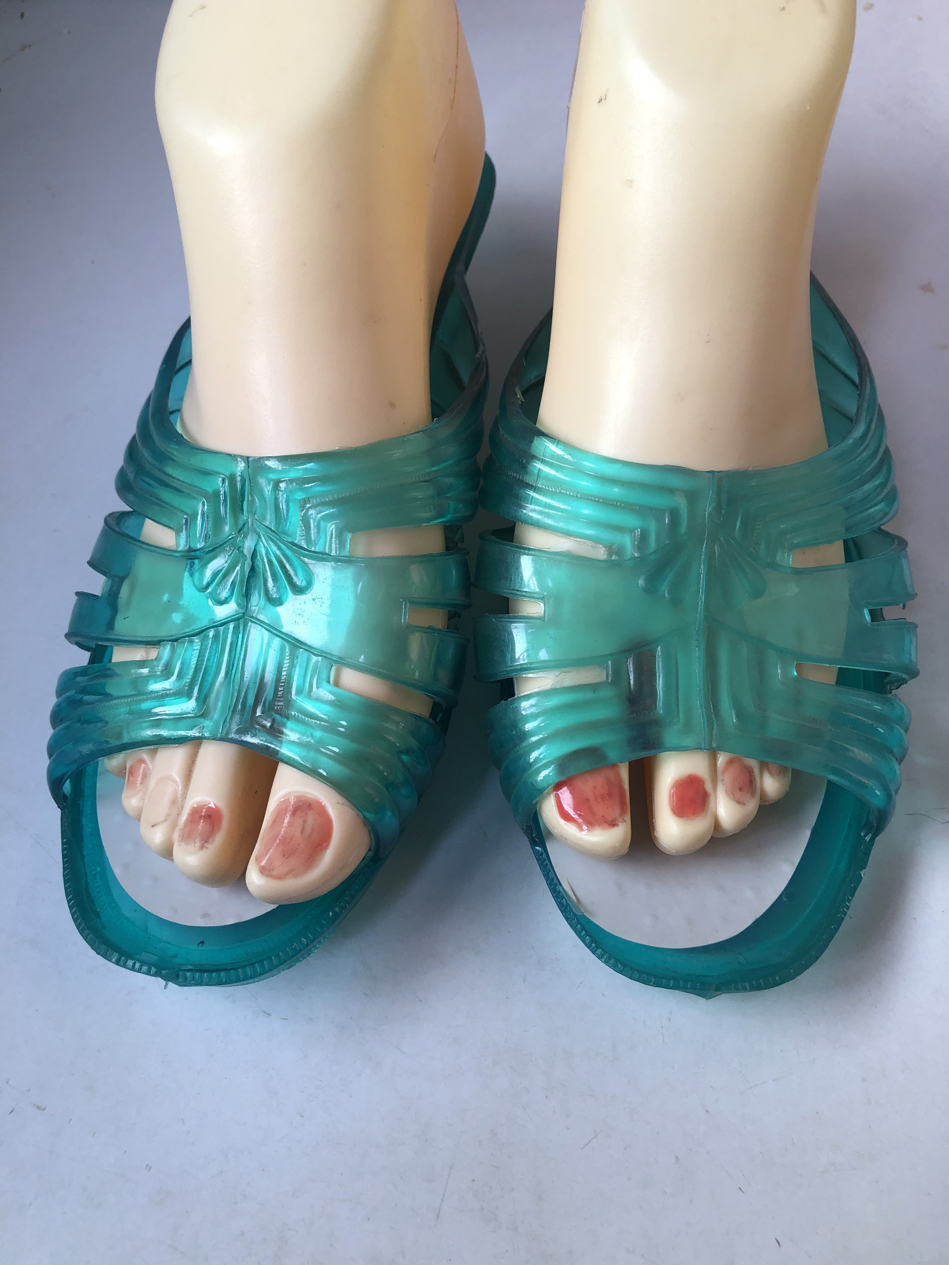 时尚百搭休闲水晶鞋防滑加厚塑料水晶透明粗跟凉鞋女夏鱼嘴外穿,女鞋,一字拖,淘宝优惠券,粉丝福利购,淘宝优惠卷