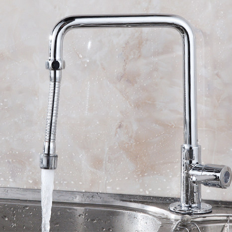 水龙头万向延长管出水嘴厨房面盆加长防溅起泡器节水过滤网嘴配件