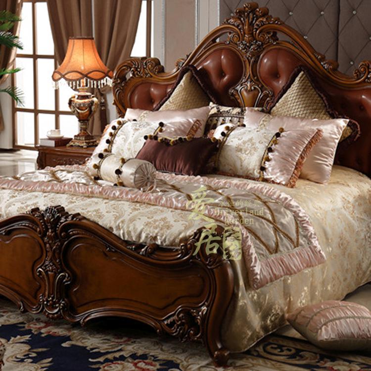欧式法式新古典床品多件套装样板间奢华高档样板房床上用品十件套