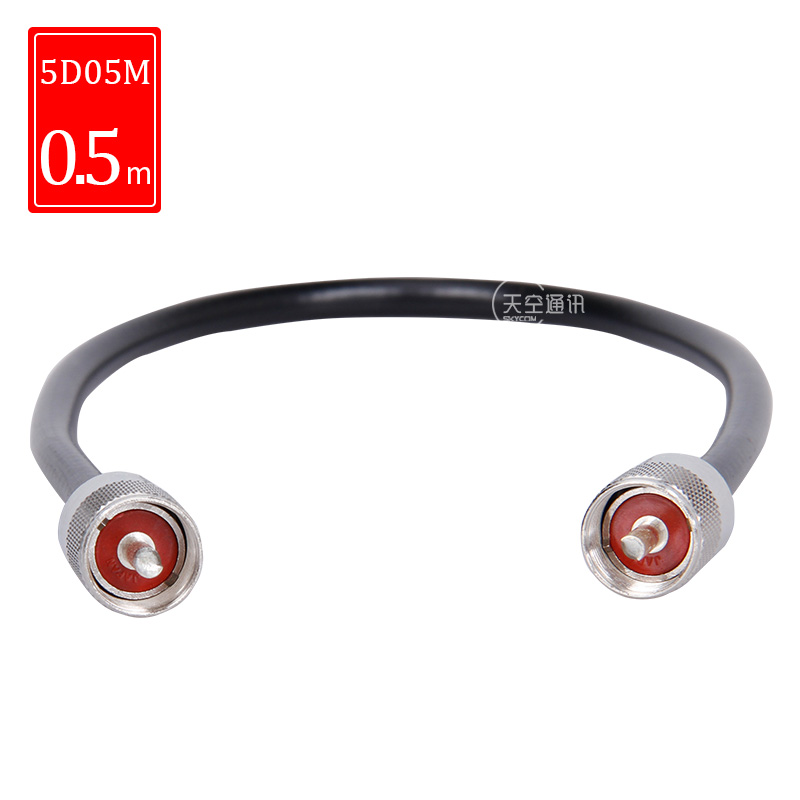 日本钻石 5D05M 0.5米50-5测量线 驻波表电台天调功放接驳短跳线
