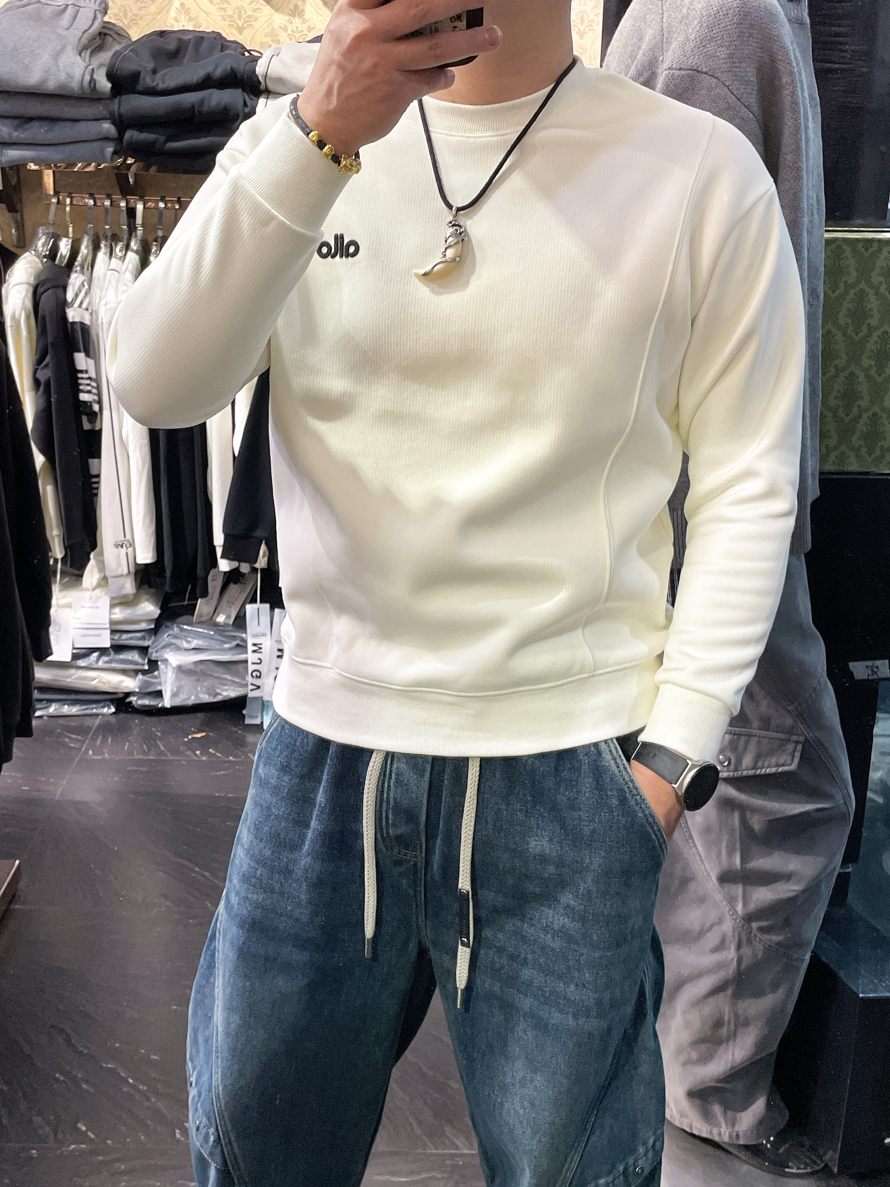 男士加绒卫衣2025冬季男款加厚保暖打底衫美式重磅350g高质量轻奢