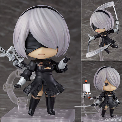日本代购 NieR:Automata尼尔机械纪元2B手办Q版再版