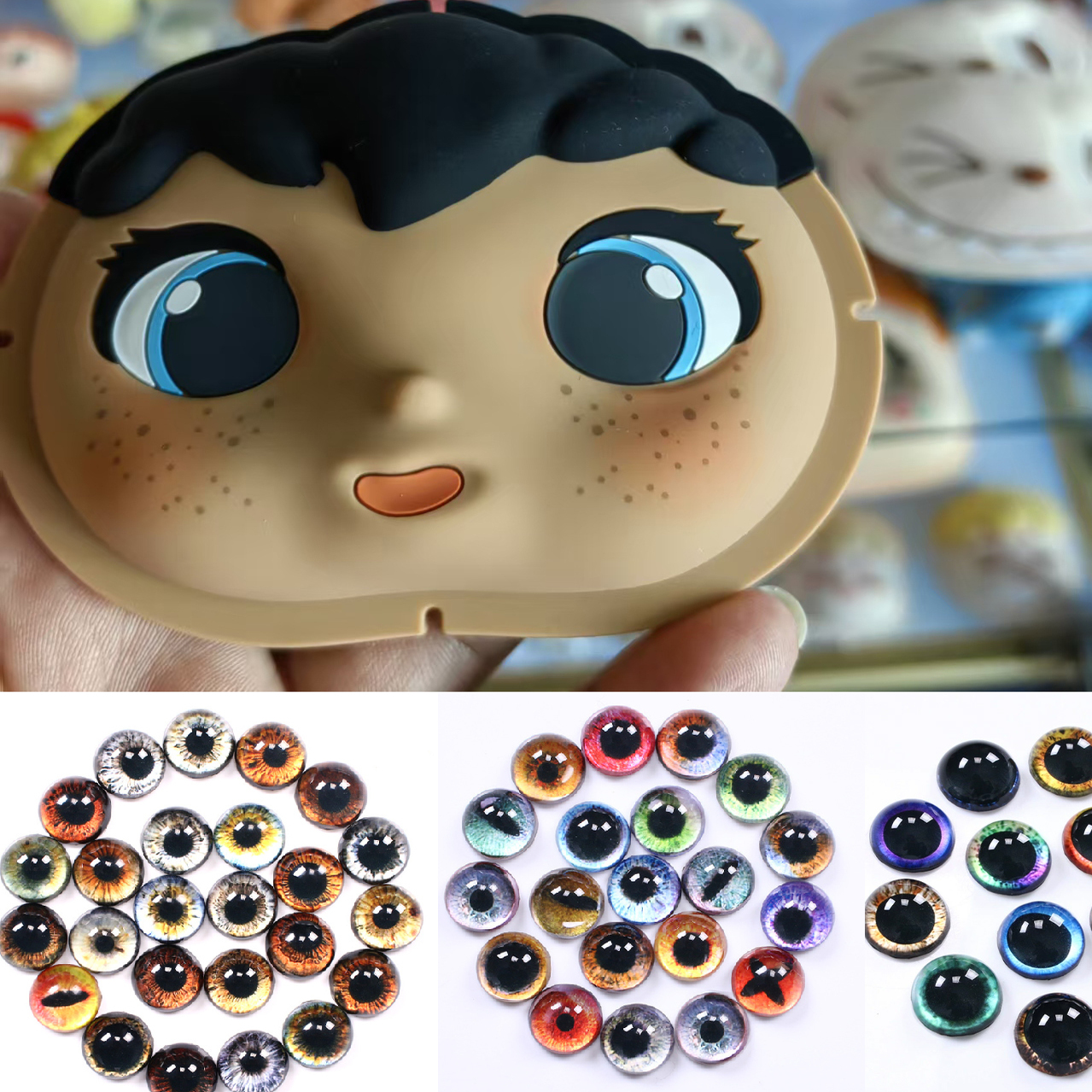 潮玩硅胶脸皮定制代工