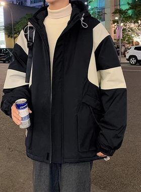 春秋款宽松夹克衫加肥加大码