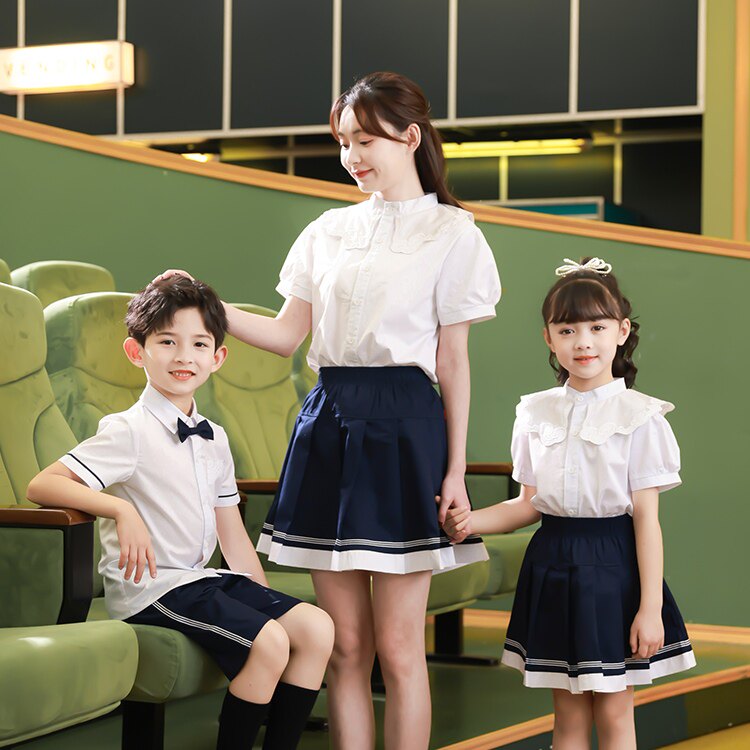 幼儿园园服夏装六一儿童演出服朗诵比赛大合唱小学生毕业班服校服