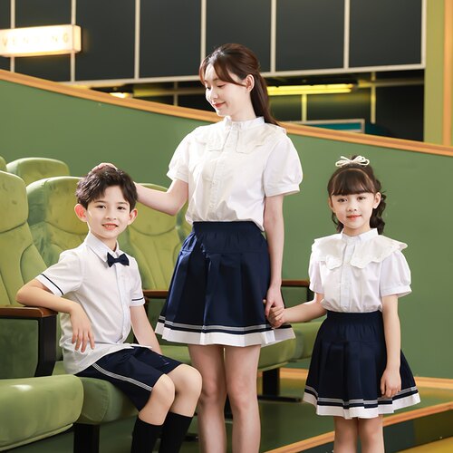 幼儿园园服夏装六一儿童演出服朗诵比赛大合唱小学生毕业班服校服