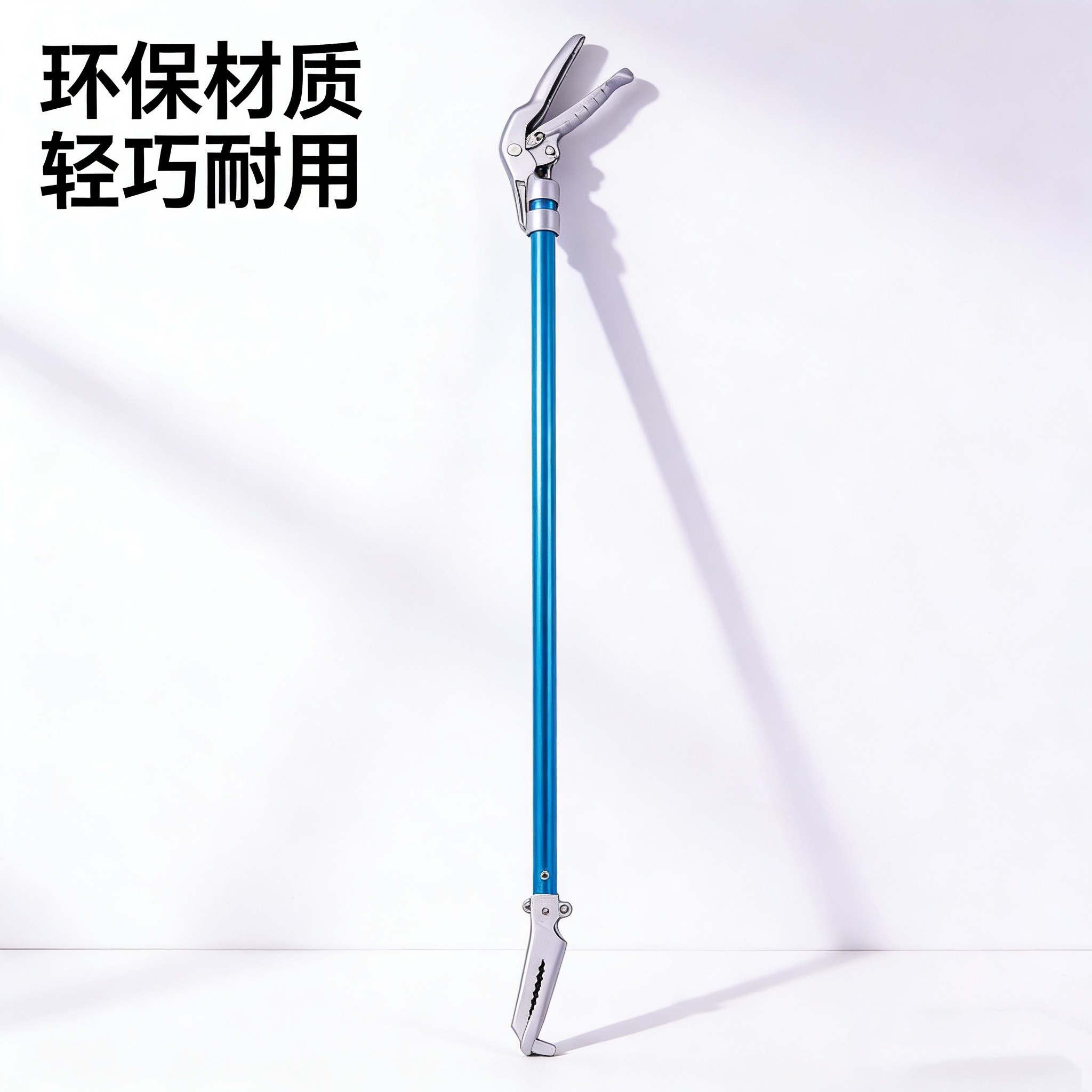 铝合金夹子防滑蛇钩钳夹加厚黄鳝钳控鱼器长鱼泥鳅夹赶海实用工具