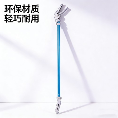 铝合金夹子防滑蛇钩钳夹加厚黄鳝钳控鱼器长鱼泥鳅夹赶海实用工具