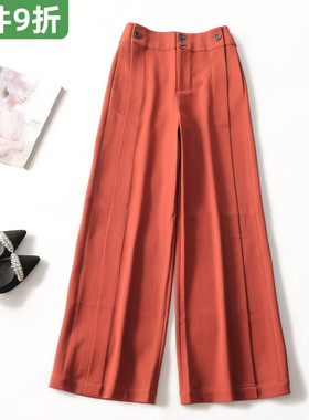 412610强烈推荐高档轻奢高货女装南油洋气女裤秋休闲裤阔腿