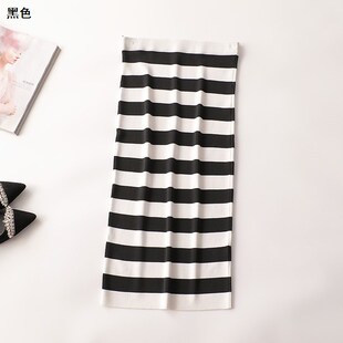 深圳专柜包臀条纹半身裙针织裙 秋季 239114强烈推荐 更高端品质女装